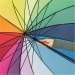 Parapluie golf "Rainbow Sky" regalo d'azienda