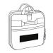Sac de sport extensible à roulettes, sac de sport pubblicitario