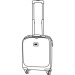 Miniature du produit Trolley cabine rigide à 4 roues 55x38x20cm 3