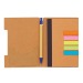 Bloc-notes à couverture rigide avec marque-pages repositionnables, bloc-notes reclame