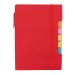 Bloc-notes à couverture rigide avec marque-pages repositionnables, bloc-notes reclame