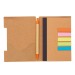 Bloc-notes à couverture rigide avec marque-pages repositionnables, bloc-notes reclame
