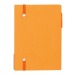 Bloc-notes à couverture rigide avec marque-pages repositionnables bedrijfs cadeau