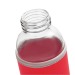 Bouteille en verre avec gaine 45cl, bouteille publicitaire