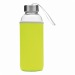 Bouteille en verre avec gaine 45cl, bouteille publicitaire