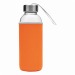 Bouteille en verre avec gaine 45cl, bouteille publicitaire