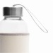 Bouteille en verre avec gaine 45cl, bouteille publicitaire