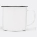 Quart métallique émaillé 350 ml, Tasse et mug émaillé publicitaire