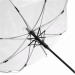 Parapluie transparent VIP, parapluie transparent publicitaire