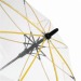 Parapluie transparent VIP, parapluie transparent publicitaire