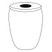 Mug en verre double paroi 35cl regalo d'azienda