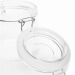 Bocal en verre clicky d'environ 500ml, bocal publicitaire