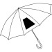 Paraguas automático de cuello de cisne regalo de empresa