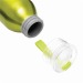 Bouteille aluminium 65cl bouchon transparent, bouteille publicitaire