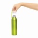 Bouteille aluminium 65cl bouchon transparent cadeau d’entreprise