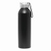 Bouteille aluminium 65cl bouchon transparent, bouteille publicitaire