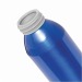 Bouteille aluminium 65cl bouchon transparent, bouteille publicitaire