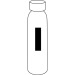 50cl-Flasche aus gefrostetem Glas, Glasflasche Werbung