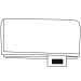 Serviette de bain ECO DRY, Serviette de toilette 50x100cm publicitaire