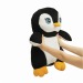 Grande peluche pingouin SKIPPER, pingouin reclame