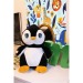 Grande peluche pingouin SKIPPER bedrijfs cadeau