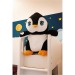 Grande peluche pingouin SKIPPER bedrijfs cadeau