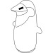 Pingouin gonflable bancal STAND UP cadeau d’entreprise