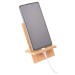 Support pour smartphone BAMBOO CHAIR, Porte-téléphone portable et support, socle, base pour smartphone publicitaire