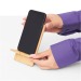 Support pour smartphone BAMBOO CHAIR, Porte-téléphone portable et support, socle, base pour smartphone publicitaire