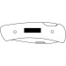Couteau de poche BAMBOO BLADE, Couteau pliant canif de poche publicitaire