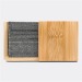 Sous-verres en feutre ECO BASE, goodies en feutrine pubblicitario