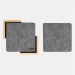 Sous-verres en feutre ECO BASE regalo d'azienda