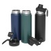 Gourde sous vide Army Style, double paroi, gourde métal publicitaire