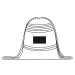 Grande serviette de plage / serviette de sauna SUN STEAM, Serviette ou drap de plage pubblicitario