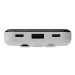 Powerbank avec câbles, Batterie de secours ou powerbank publicitaire