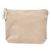Trousse en coton recyclé, trousse à maquillage pubblicitario