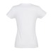 Camiseta cuello redondo mujer blanco 190 grs sol's - imperial - 11502b, Textiles Solares... publicidad