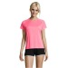 T-shirt respirant femme, textile Sol's pubblicitario