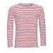 T-shirt marinière manches longues, marinière publicitaire