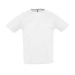 Miniatura del producto Camiseta hombre blanca 3XL cuello redondo 140 grs SOL'S - Sporty 1