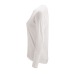 Tee-shirt sport femme manches longues - SPORTY LSL WOMEN - Blanc, textile Sol's publicitaire