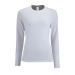 Tee-shirt femme manches longues - IMPERIAL LSL WOMEN - Blanc, textile Sol's publicitaire