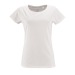 Tee-shirt femme manches courtes - MILO WOMEN - Blanc, textile Sol's publicitaire