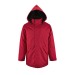 Product thumbnail Quilted parka with hood in collar (fleece) 2