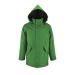Product thumbnail Quilted parka with hood in collar (fleece) 4