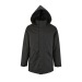 Product thumbnail Quilted parka with hood in collar (fleece) 5
