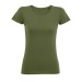 T-Shirt aus Jersey mit Rundhalsausschnitt, eng anliegend, Damen - MARTIN WOMEN, Textil Sol's Werbung