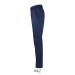 Pantalon homme stretch satin, pantalon femme pubblicitario