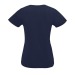 T-shirt femme col V 190g Imperial cadeau d’entreprise
