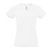 T-shirt femme col V 190g Imperial cadeau d’entreprise